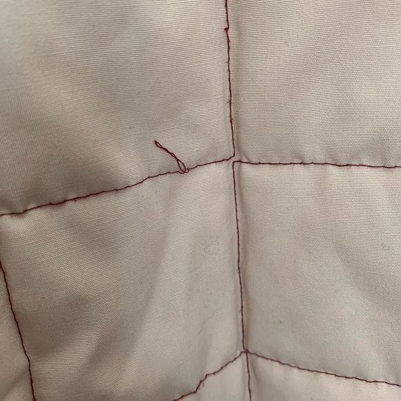 Vintage quilted bomber jacket youth size large could be worn as an XS for women - Picture 5 of 9